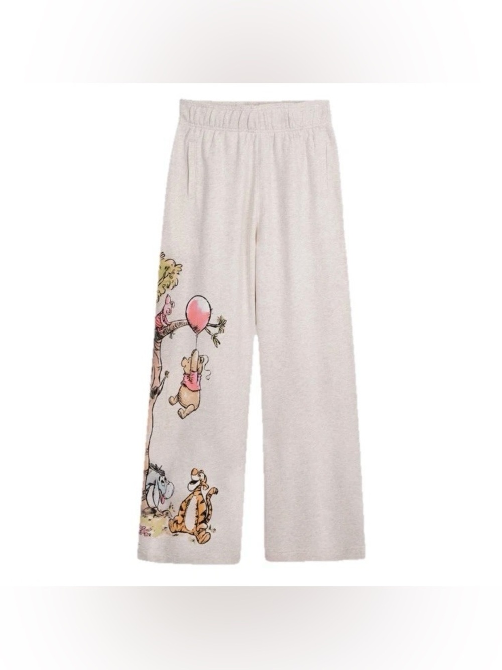 Disney Parks Winnie The Pooh Wide Leg Sweatpants